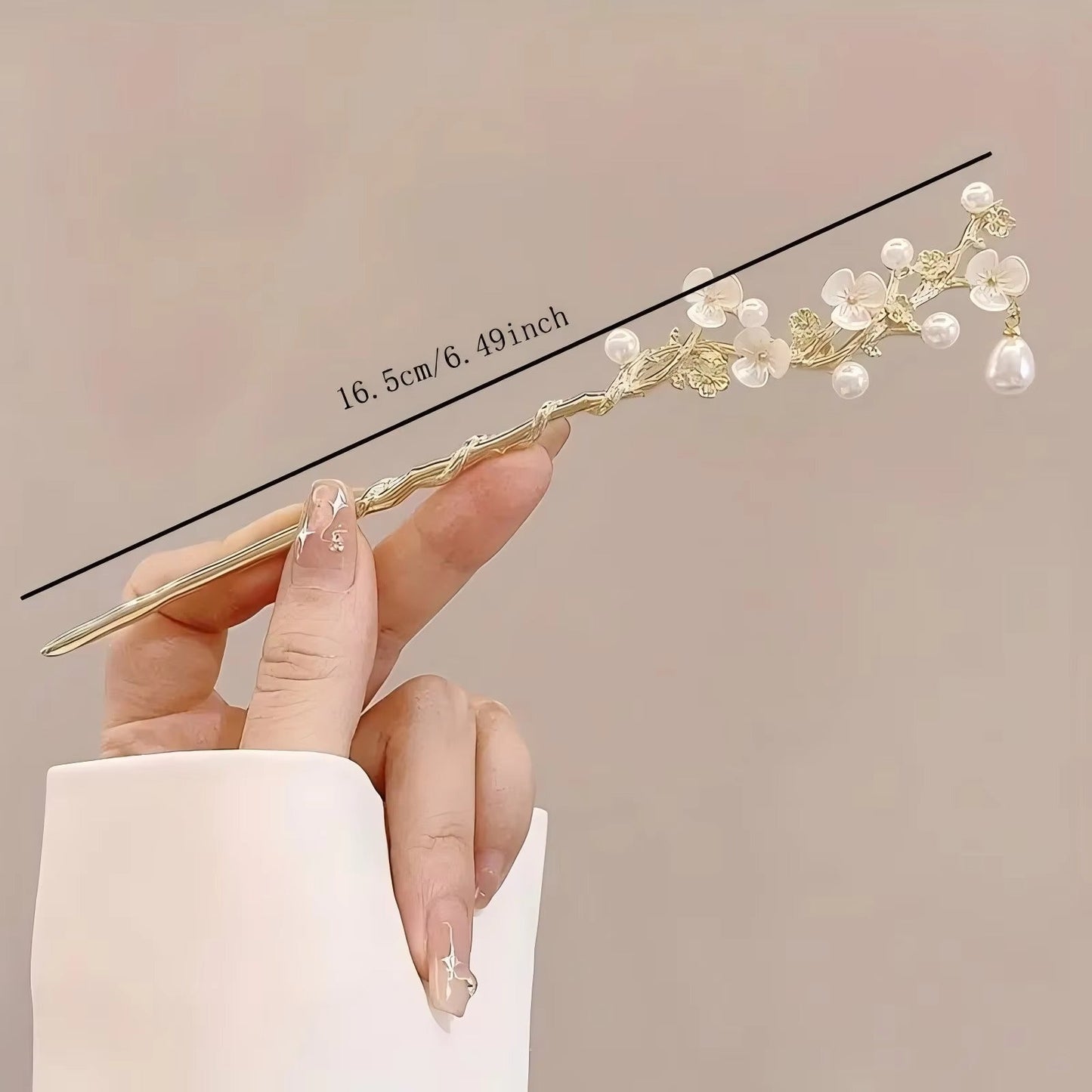 Chinese Tassel Hair Stick | Elegant Floral Hairpin & Hair Jewelry for Women