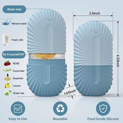 Ice Face Roller – Silicone Ice Mold for Facial Massage & Pore Tightening