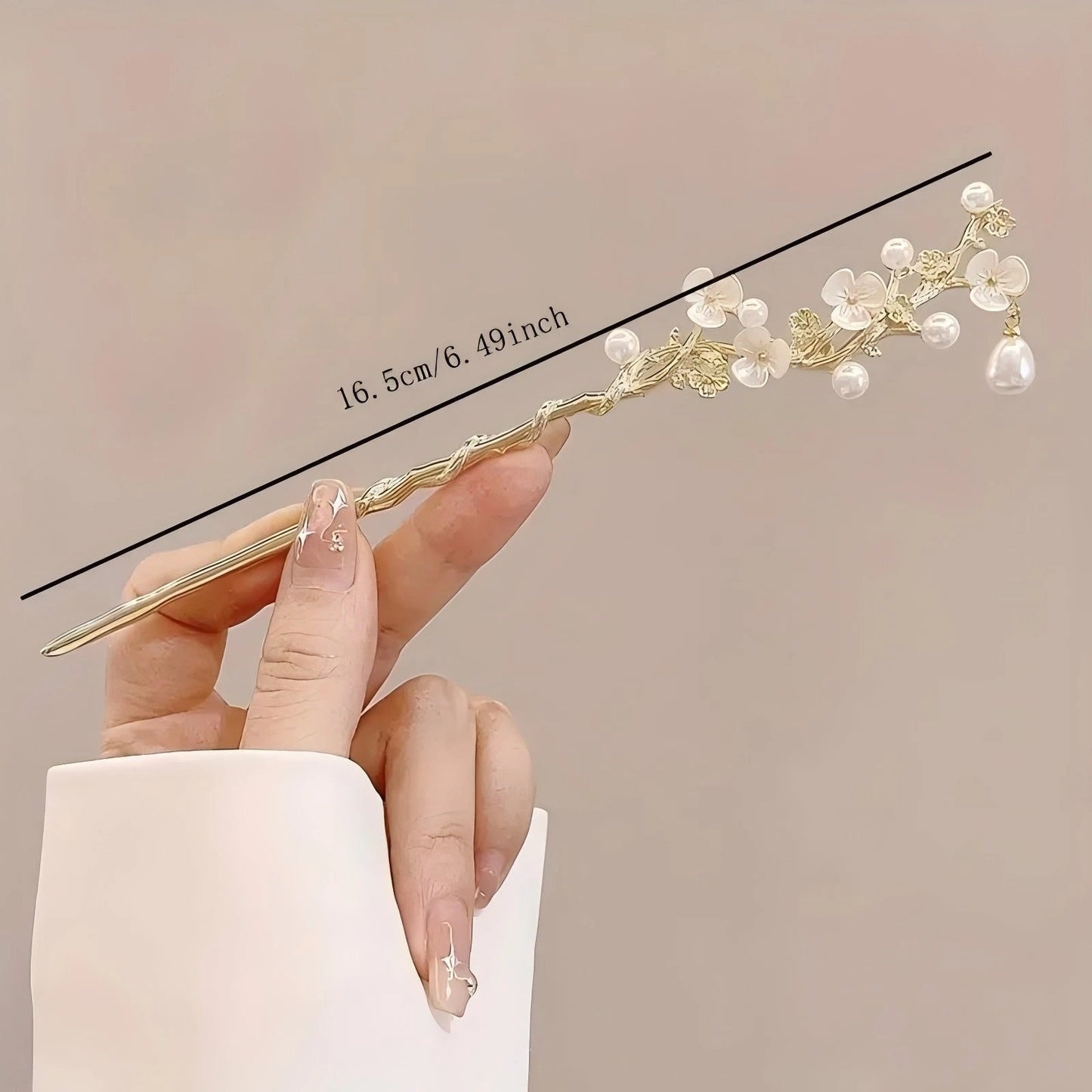 Chinese Tassel Hair Stick | Elegant Floral Hairpin & Hair Jewelry for Women