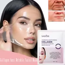 Korean Collagen Facial Mask | Anti-Aging, Firming & Deep Hydration Sheet Mask